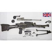 BREN Mk1m Parts Kit With Torch Cut Receiver Pieces and Bipod, .303 British *Good* 