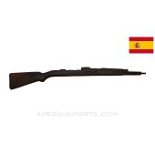 Spanish M44 Mauser Stock Set, No Sling Bar & Barrel Band Spring, 38" *Good* 