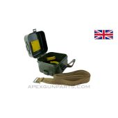 British Army Optic Case NO.1, With Strap, Green Steel, CM.1130A *Very Good* 