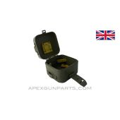 British Army Optic Case NO.1, Green Steel, CM.1130A *Good* 