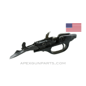 Remington 870 Trigger Plate Assembly, No Safety, Refinished, *Fair* 