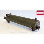 Schwarzlose M1907 / 12 Long Water Jacket / Cut Trunnion, No Brass Fill Cap / Chain Mount Loop *Good* 