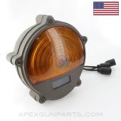 Parking Light Assembly, Front Amber, 24V DC, M151 / M998 / M35 *Good*