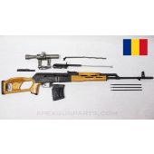 Romanian PSL54C / FPK Parts Kit, Original Barrel, IOR 4x Optic, 10rd Magazine, 7.62x54r *Very Good* 