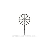 Hotchkiss Long Stem Anti-Aircraft Spider Sight, Heavy Use *Poor* 
