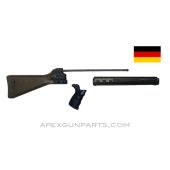 G3 / HK91 Stock Assembly with Handguard, Green with Black Grip, *Good* 
