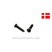 Danish Krag Rifle Buttplate Screws, Set of 2 *NOS*