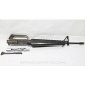 Colt 601 M16 Upper Assembly, 20" Pencil Barrel, Chrome Bolt Assy, Triangle Charging Handle, 5.56x45 NATO *Good*