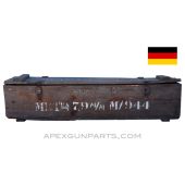 MG-34 Weapons Chest, 48&quot;, Painted, *Fair*, Sold *As Is* 
