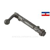 Yugoslavian M48 Mauser Bolt Body, Curved Handle, 7.92x57 *Good* 