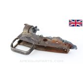 STEN MK 3 Fire Control Housing, Stripped, Cut Tabs *Fair*