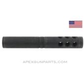 AK Barrel Extension / Flash Hider, 5", Parkerized, 14x1 LH *NOS*