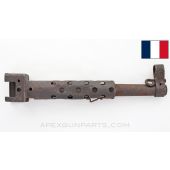Drilled / Demilled French MAT-49 Barrel Assembly, w/ Front Sight, 9" *Fair* 