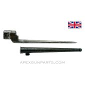 Cruciform Spike Bayonet w/Scabbard, for British #4 Lee-Enfield Rifle *Very Good* 