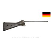 Pre-G3 / M/61 Buttstock Assembly, Wood, w/ Rubber Buttpad, *Fair*