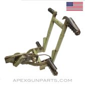 Browning .50cal M63 Anti-Aircraft Grip Frame Assembly, OD Green *Good* 