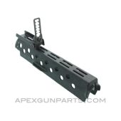M203 Grenade Launcher M16 Handguard with Leaf Sight, Black, *Very Good*