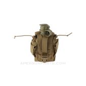 USMC Canteen Pouch Tan with 1 Quart Canteen, Coyote Brown, *Very Good*