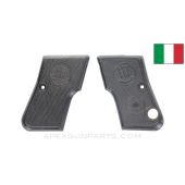 Beretta 950B Jetfire Grip Panel Set, Black Plastic, .25 Auto *Very Good*