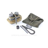 Mosin Cleaning Set, with Oil Bottle, Pull Through and Pouch *Good*