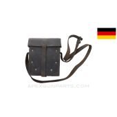 MG-34 Gunner Tool Pouch, w/ Shoulder Strap, No Tools, Leather *Poor*