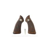 Smith and Wesson 36 Grips, Wood, with Grip Screw *Good*
