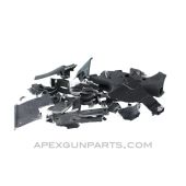 Colt M16A1 Marked Crushed Demilled Receiver Pieces, Incomplete, Sold *As Is*