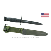Colt M7 (M16) Bayonet and US M8A1 Scabbard