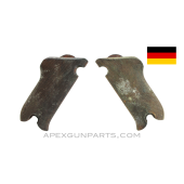 Erma LA-22 Pistol Grip Set, Left & Right, Wood *Fair* 