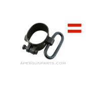 Steyr M95 Rear Barrel Band, With Side Sling Swivel Only, Austrian, *Good* 