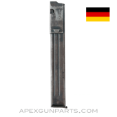 MP 41 Magazine, Ribbed, 32rd, Blued Steel, 9x19, *Fair* 