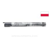 Polish PM-63 RAK Chrome Lined SMG Barrel, 6.125" Long, 9x18 Makarov, Blued *Good* 
