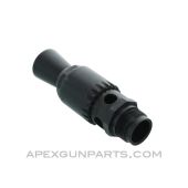 German WWII MG-34 Flash Hider / Booster, Blued, *Good to Very Good* 