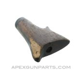 German WWII MG-34 Buttstock Assembly, Dark Wood Finished w/ Chip Missing, *Fair* 