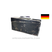 German MG Ammo Can, WWII, Lightweight Aluminum, *Fair* 