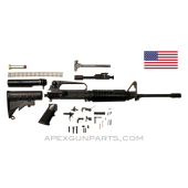 Colt 6520-LE Government Carbine Semi-Auto Rifle Kit, AR-15, 16" 1/7 Twist Barrel, M16A2 Sights, 5.56 NATO, *Very Good* 