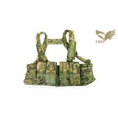 Eagle Industries Split Chest Rig, V.2 MPCR Vest 5A2, AOR2 Camo, Missing Back Strap, *Good* ONE-OFF