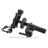T&E Mechanism, Fits M3 Tripod & M2 .50 Browning, Complete with Early Pin, *Good* 