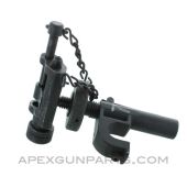 T&E Mechanism, Fits M3 Tripod & M2 .50 Browning, Early Pin, No Lock Lever, *Good* 