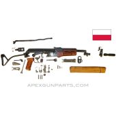 Polish Tantal WZ.88 AK-74 Parts Kit, Side Folding with Bipod, 5.45X39 *Very Good* 