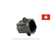 Swiss Stgw 57 Rear Receiver Section, Saw Cut / Demilled, Swiss *Good* 