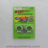 KS-303S Kwik-Site See Through Scope Mount, Detachable, Silver *NEW*