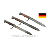 German Mauser Bayonet, Waffenbrik 98/05 NA, Turkish Import, Shortened Blade, *Fair*