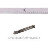 STAR B / BM / BKM Auto Pistol Safety Spring w/ Plunger, Part #35 & 36, *Good to Very Good*
