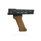Hungarian AMD Stamped Steel Handguard and Wood Foregrip, *Good*