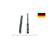 German WWII MG-34 Barrel Plunger and Spring, Blued *Good* 