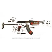 Polish KbK Milled AK-47 Underfolding TRAINING Rifle Parts Kit with Magazine *Good* 