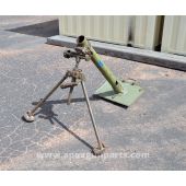 German 8 cm Mortar Set, WWII Granatwerfer 34 (GrW 34), Complete (no sight), NonMatching, *Good* 