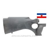 Zastava AK / N-PAP Thumbhole Buttstock, No Butt Plate, Black Polymer, *Very Good* 