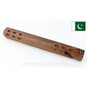 Pakistani Manufactured Project Handguard for the G3 / HK91, Brown Polymer, Battlefield Pickup, Veteran / Heavy Use